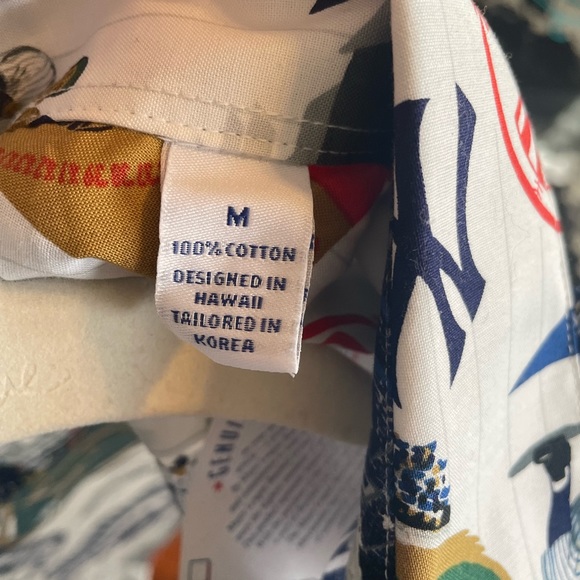 Yankees 100% Cotton Kids Button Down T-shirt - Picture 5 of 6